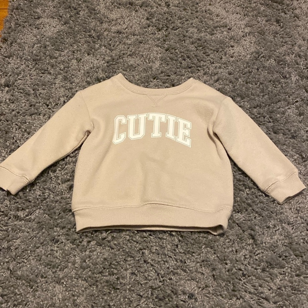 Baby Jumping Beans Cutie Crewneck Sweatshirt